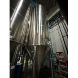 2018 Prospero SK 120 BBL Fermenter, Glycol Jacketed, Approx 7ft ID x 24ft OAH, S/N: 18102756