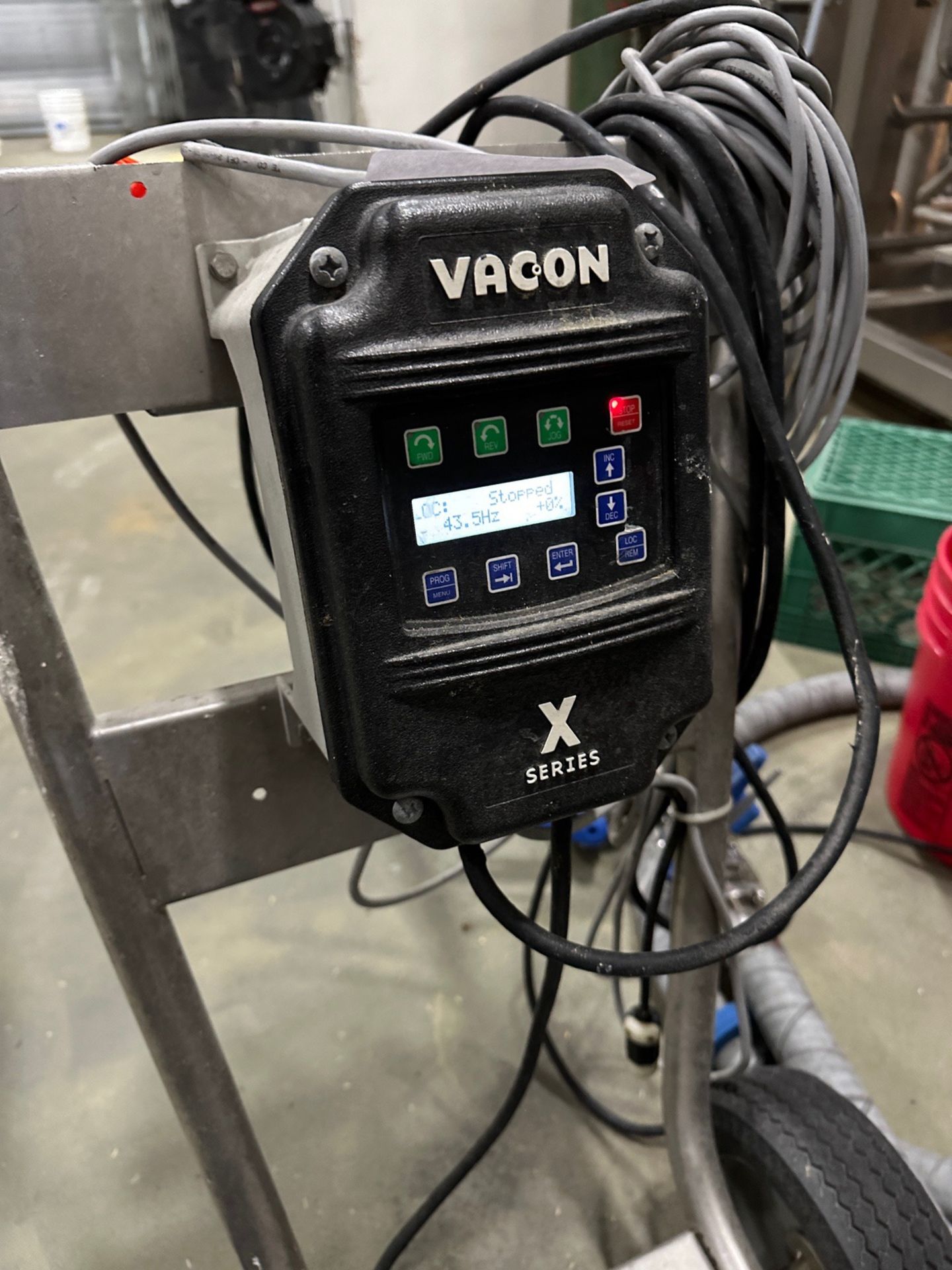 Portable Centrifugal Pump w/ Vacon VFD, 1 HP - Image 3 of 7