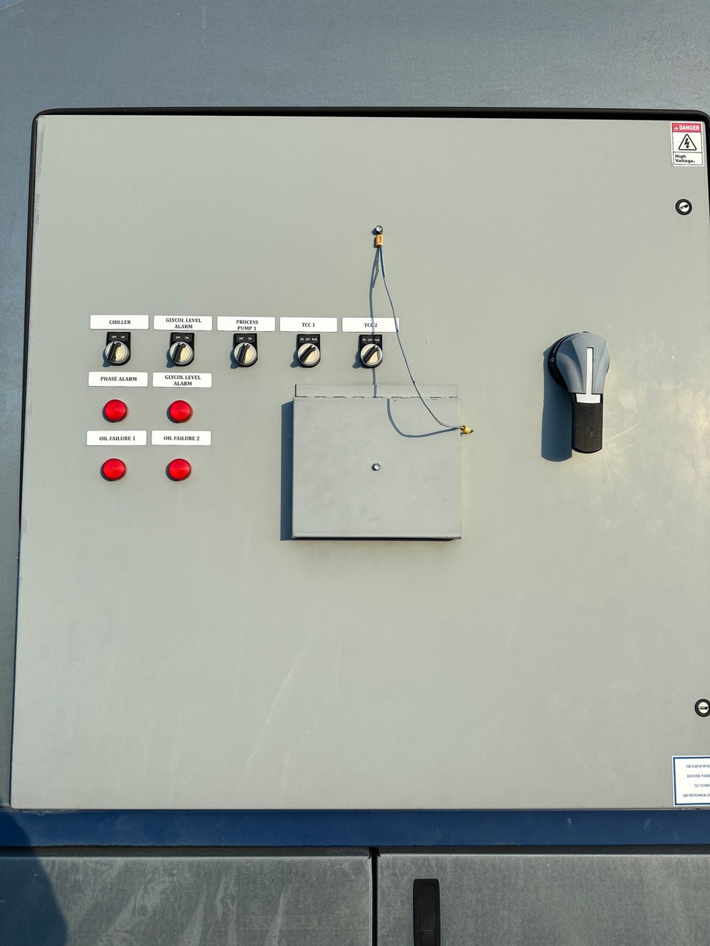 2018 Pro Refrigeration Glycol Chiller, w/ Glycol Reservoir, Model PB220B120R4CL-V-VC, S/N: - Image 2 of 10