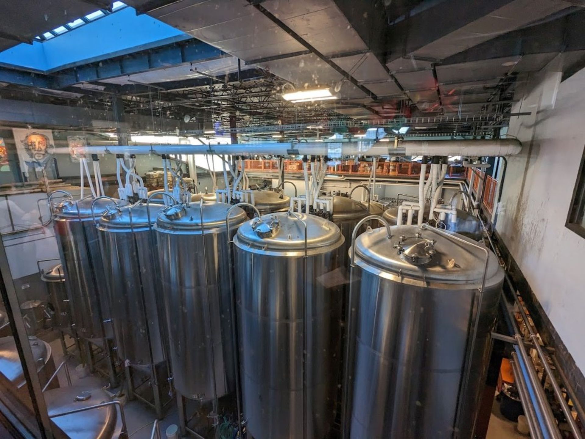 Complete 40 BBL Microbrewery - 40 BBL Deutsche 4-Vessel Brewhouse, Tanks, Can Line - See Description - Bild 2 aus 335