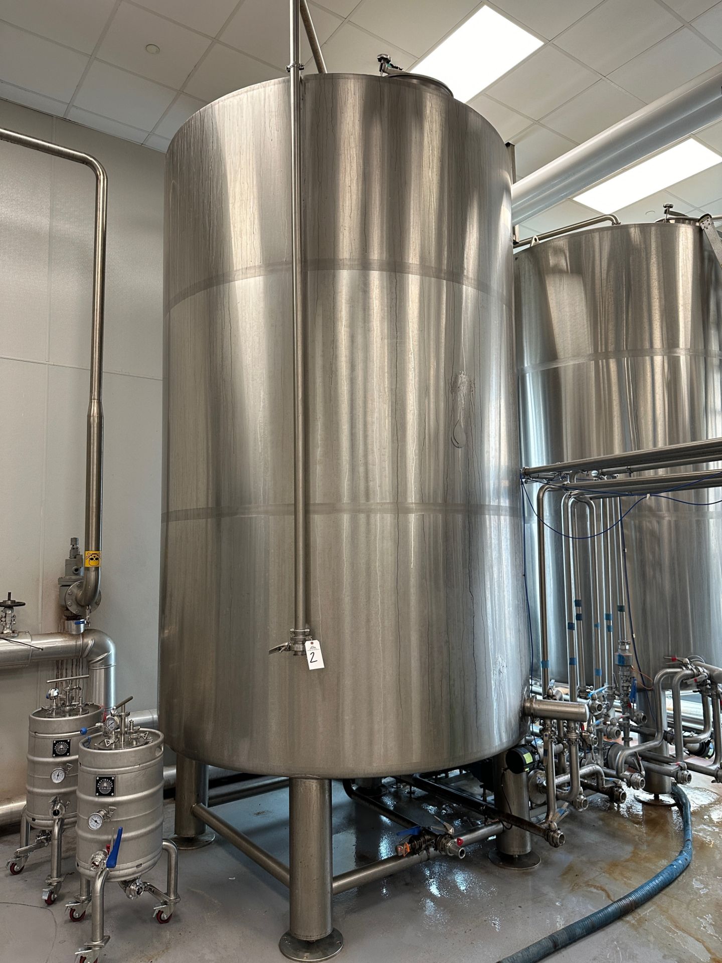 Complete 40 BBL Microbrewery - 40 BBL Deutsche 4-Vessel Brewhouse, Tanks, Can Line - See Description - Image 24 of 335
