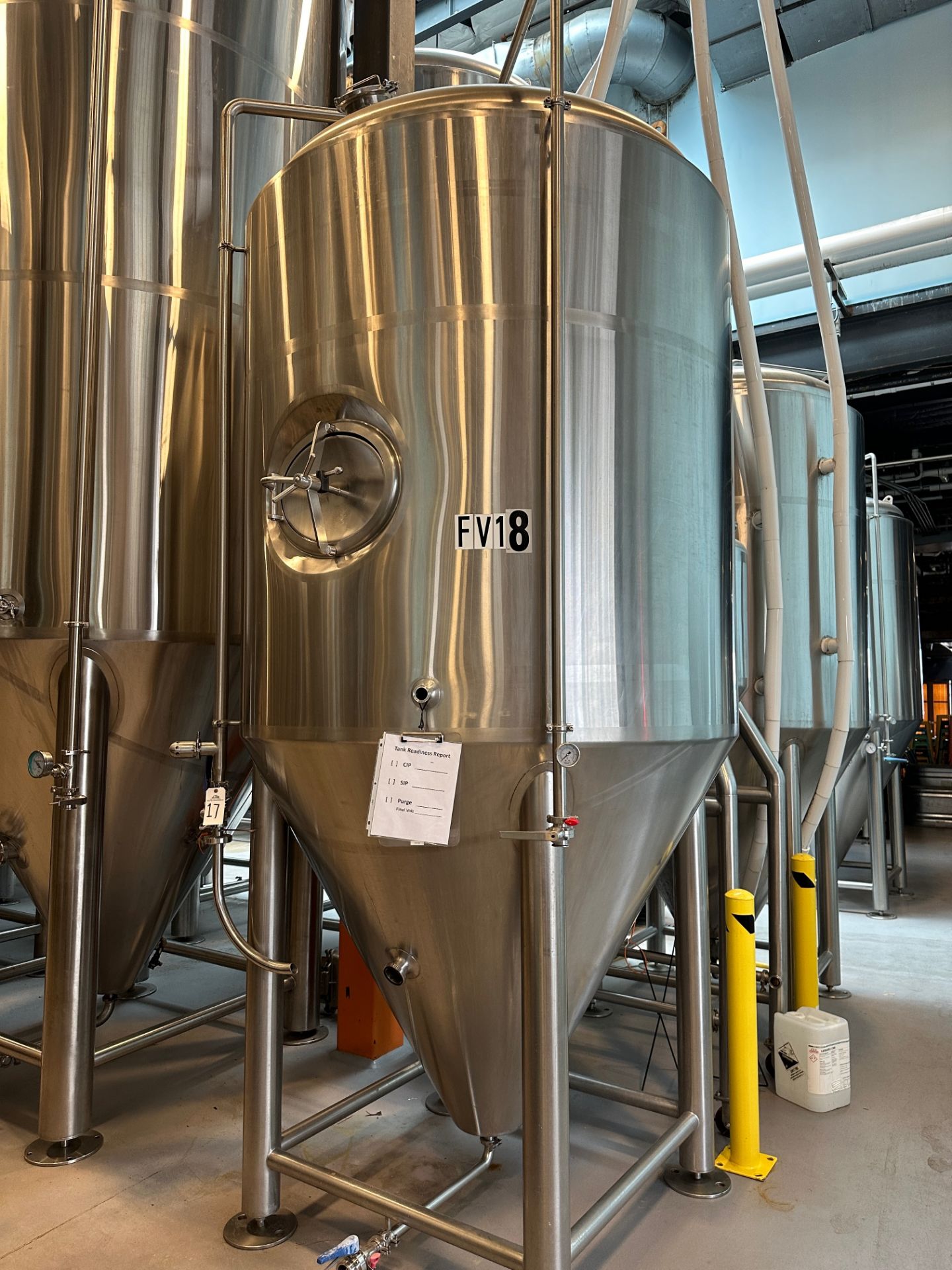 Complete 40 BBL Microbrewery - 40 BBL Deutsche 4-Vessel Brewhouse, Tanks, Can Line - See Description - Image 41 of 335