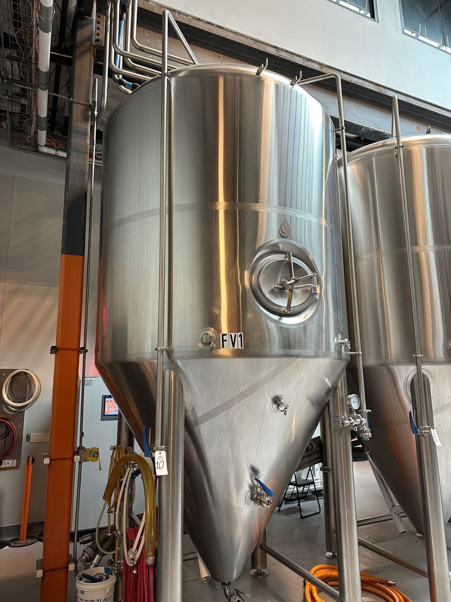 Complete 40 BBL Microbrewery - 40 BBL Deutsche 4-Vessel Brewhouse, Tanks, Can Line - See Description - Image 34 of 335