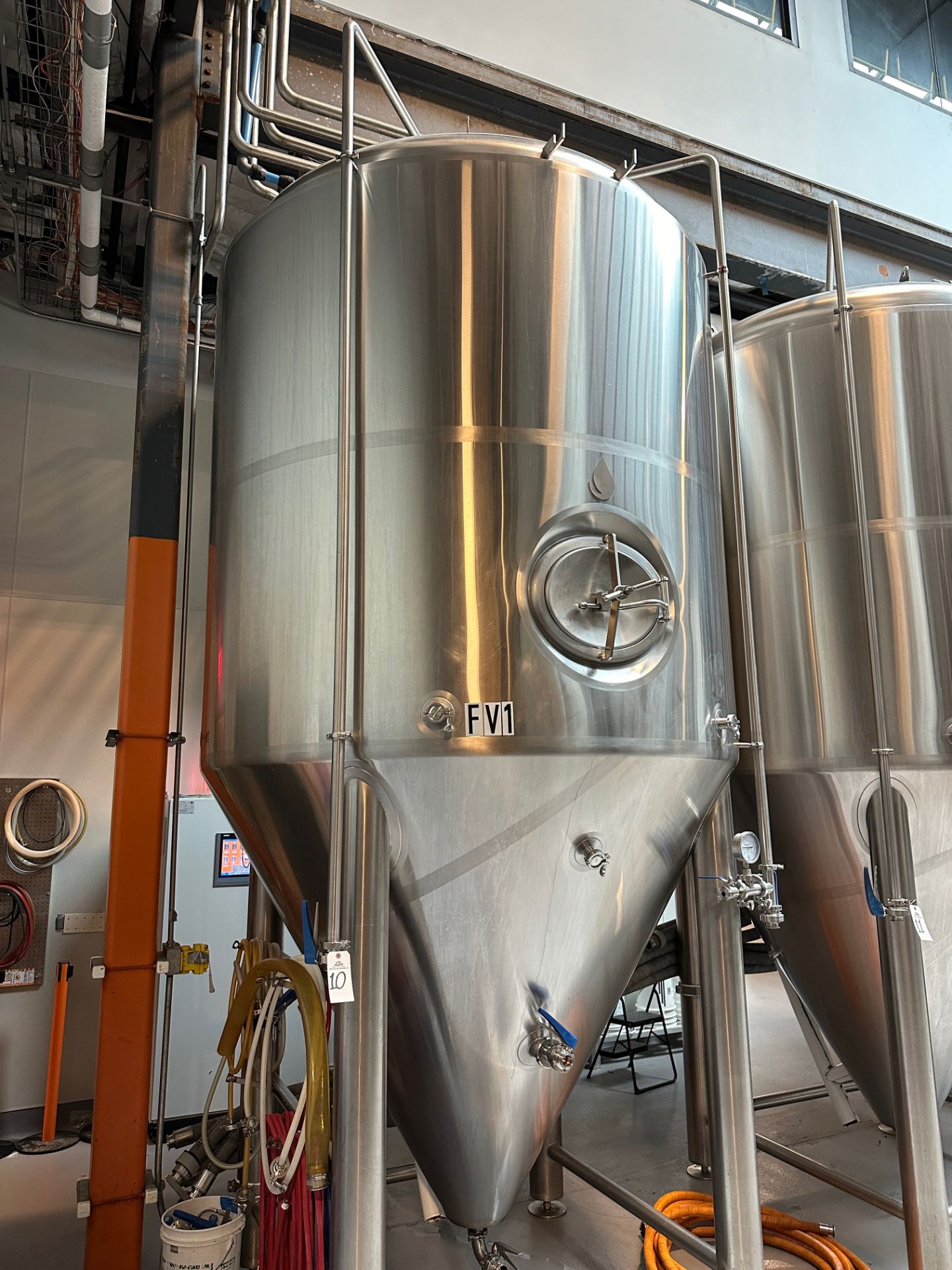 Complete 40 BBL Microbrewery - 40 BBL Deutsche 4-Vessel Brewhouse, Tanks, Can Line - See Description - Bild 34 aus 335