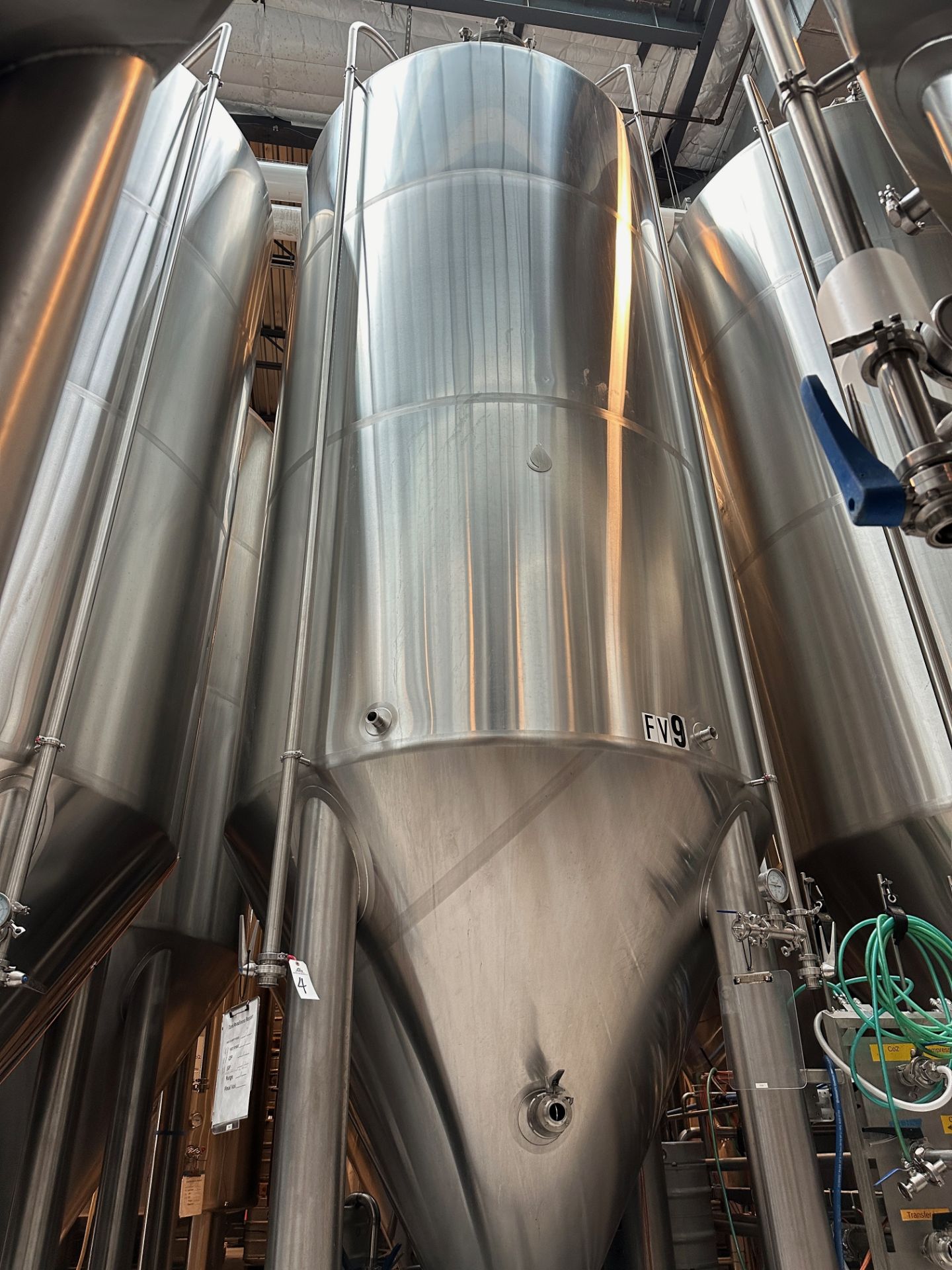 Complete 40 BBL Microbrewery - 40 BBL Deutsche 4-Vessel Brewhouse, Tanks, Can Line - See Description - Image 28 of 335