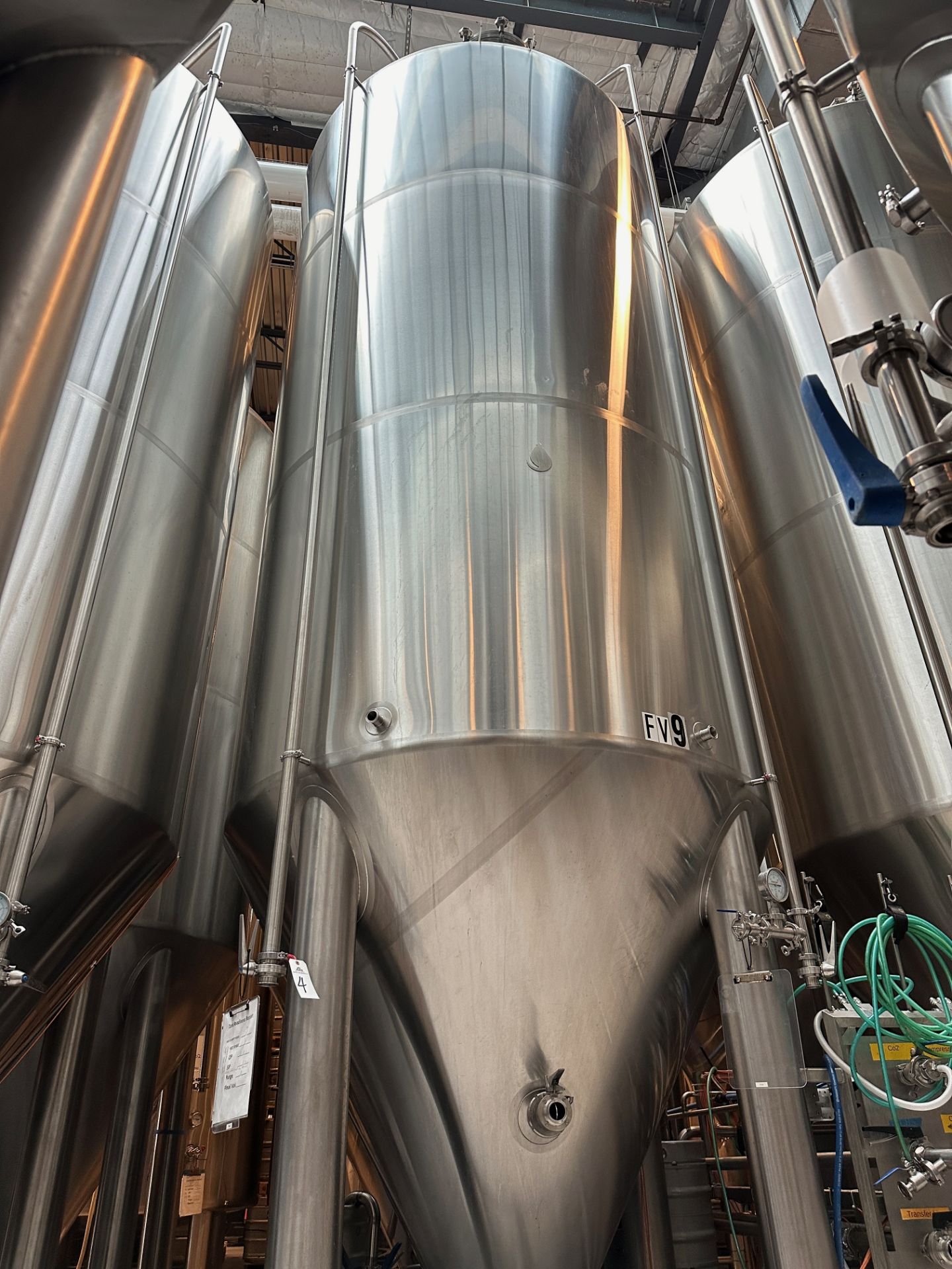 Complete 40 BBL Microbrewery - 40 BBL Deutsche 4-Vessel Brewhouse, Tanks, Can Line - See Description - Bild 28 aus 335