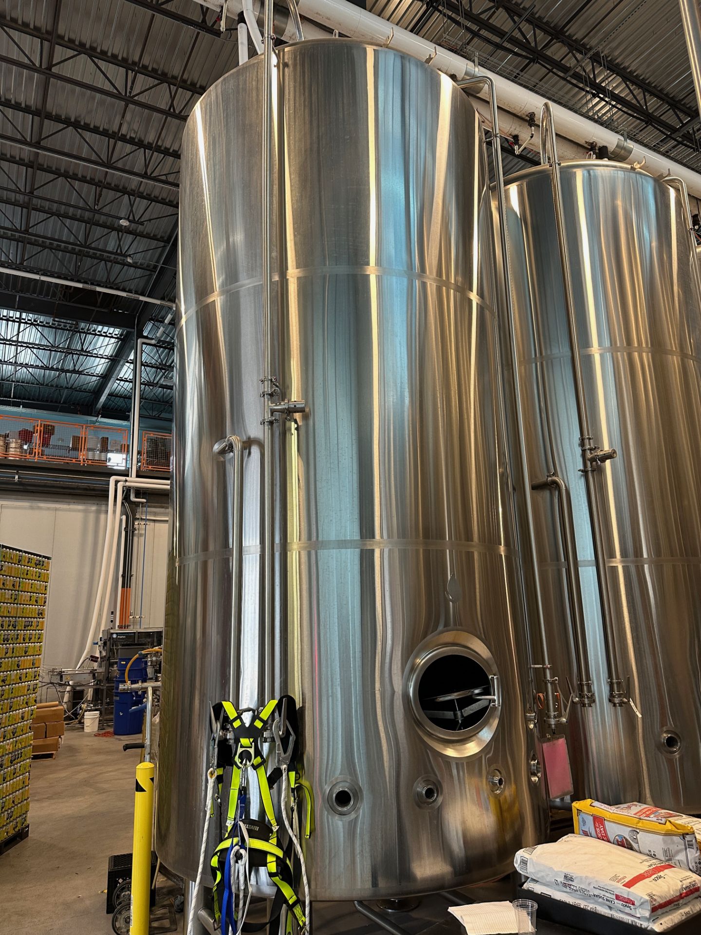 Complete 40 BBL Microbrewery - 40 BBL Deutsche 4-Vessel Brewhouse, Tanks, Can Line - See Description - Image 44 of 335