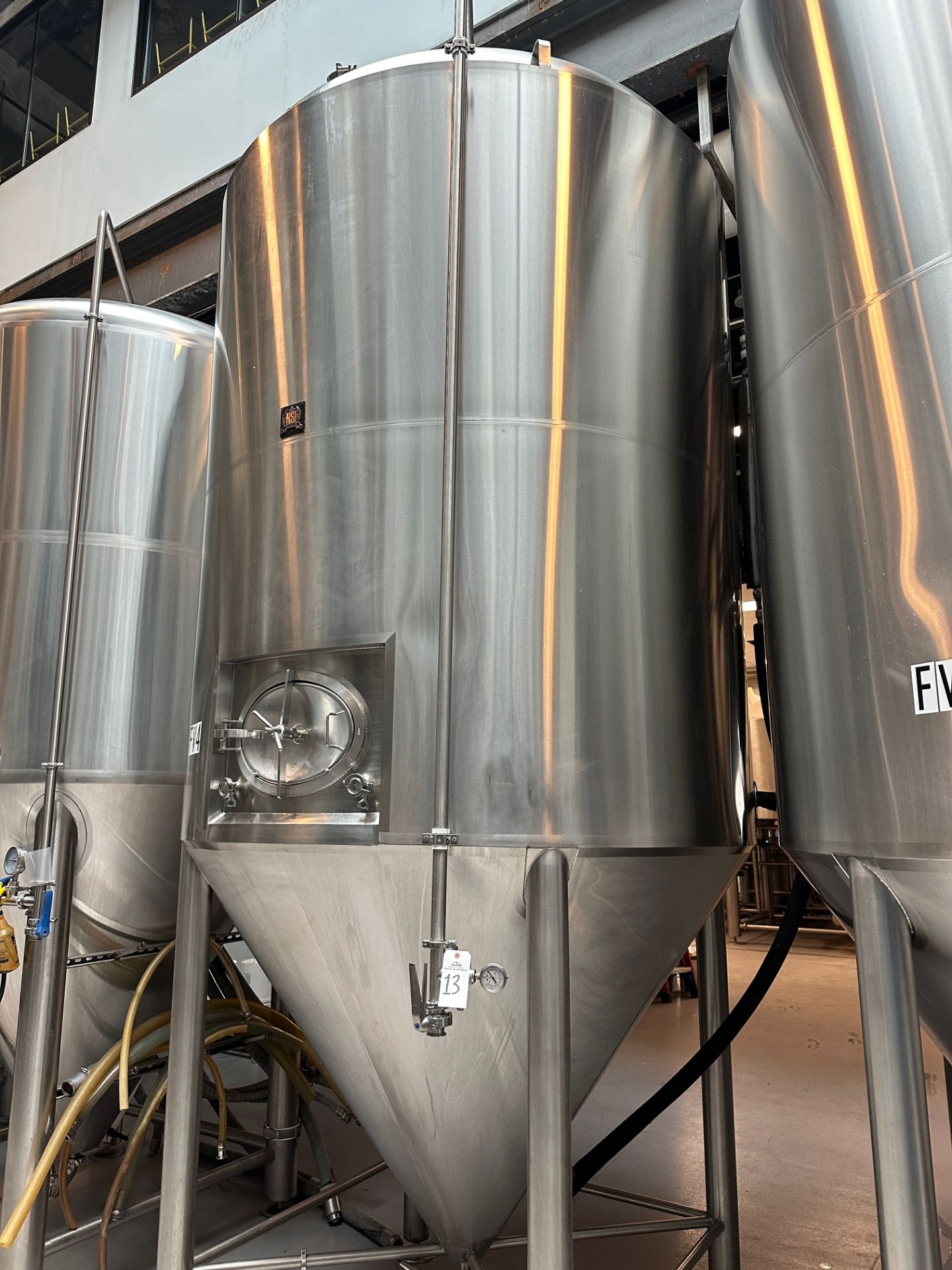 Complete 40 BBL Microbrewery - 40 BBL Deutsche 4-Vessel Brewhouse, Tanks, Can Line - See Description - Image 37 of 335