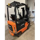 Doosan 36V Electric Sit Down Lift Truck - Model BC25S-5, S/N FBAOH-1350-00822 | Rig Fee $200