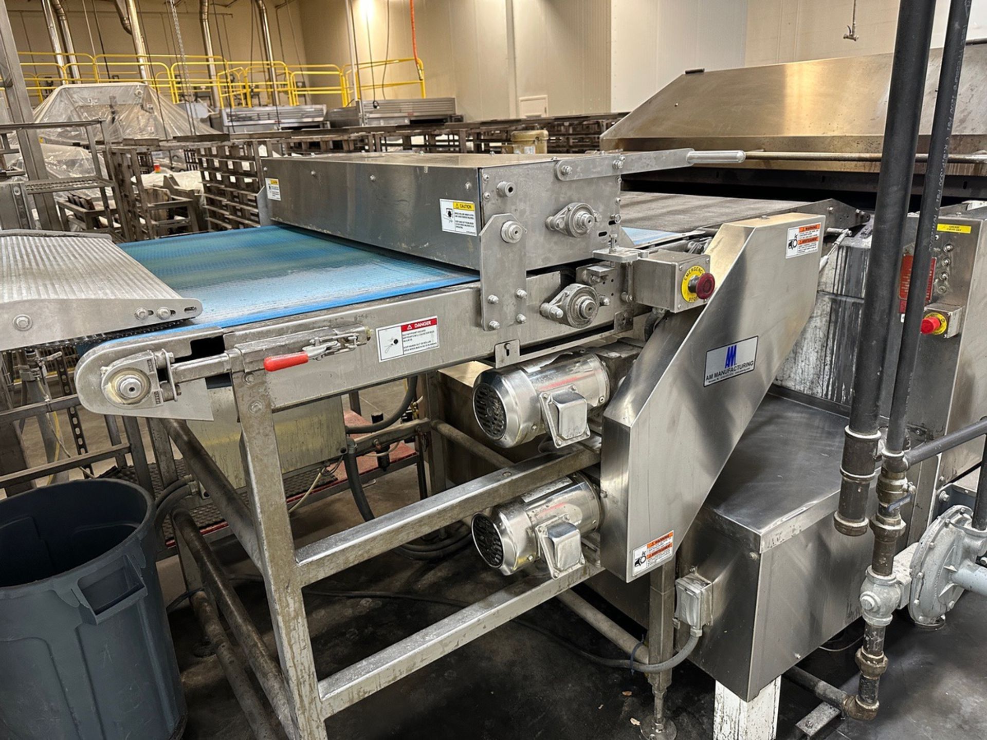 AM Manufacturing Model Dock-It 48 Conveyor from Apache Press to Oven - S/N D48124 ( | Rig Fee $200 - Image 2 of 4