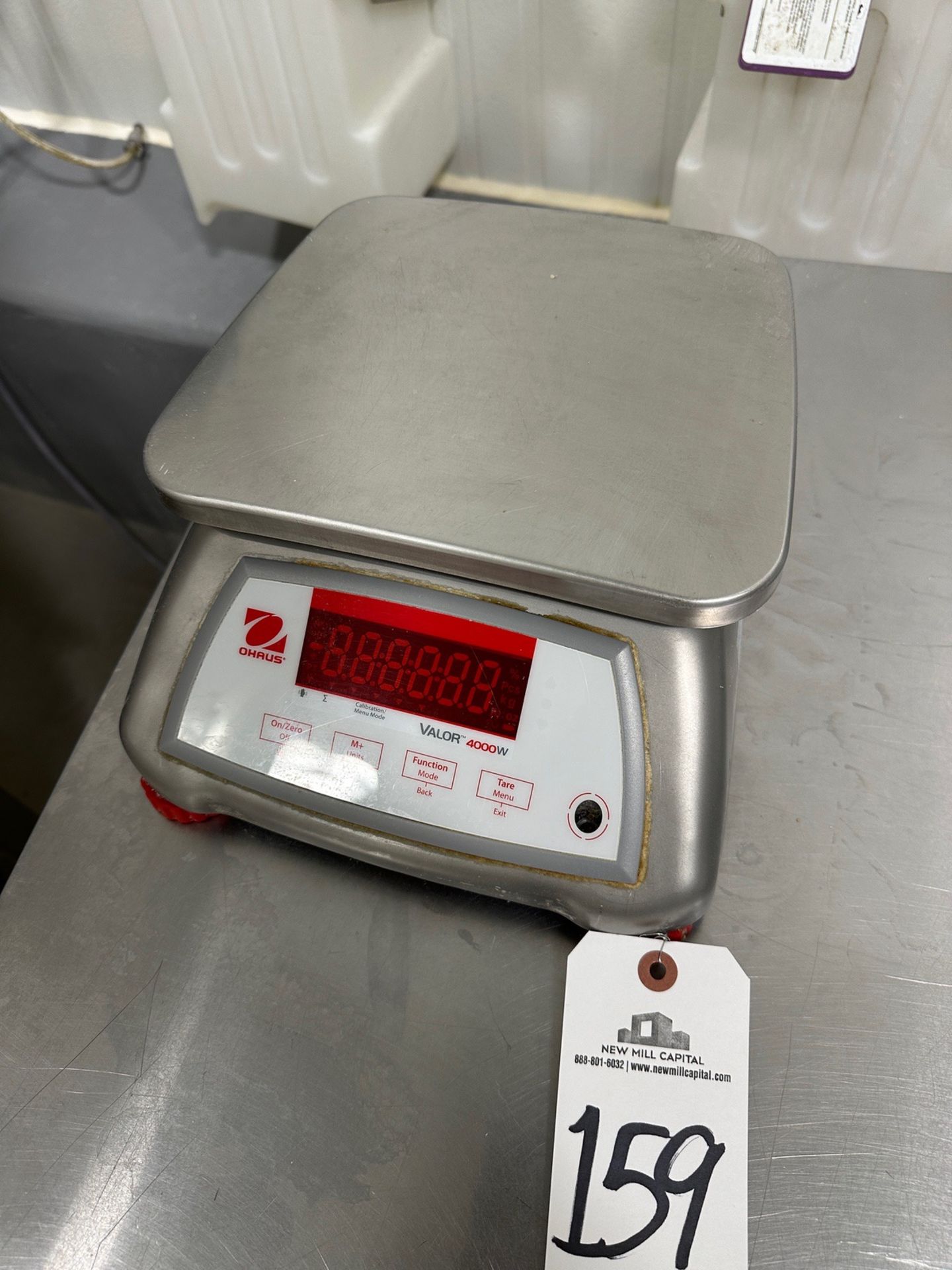 Ohaus 30 LB Capacity Model V41XWE15T Digital Scale - S/N 8342350351 | Rig Fee $26