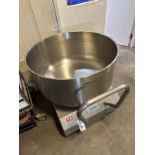 Lot of (1) Gemini 550 LB Capacity Stainless Steel Movable Bowl | Rig Fee $75