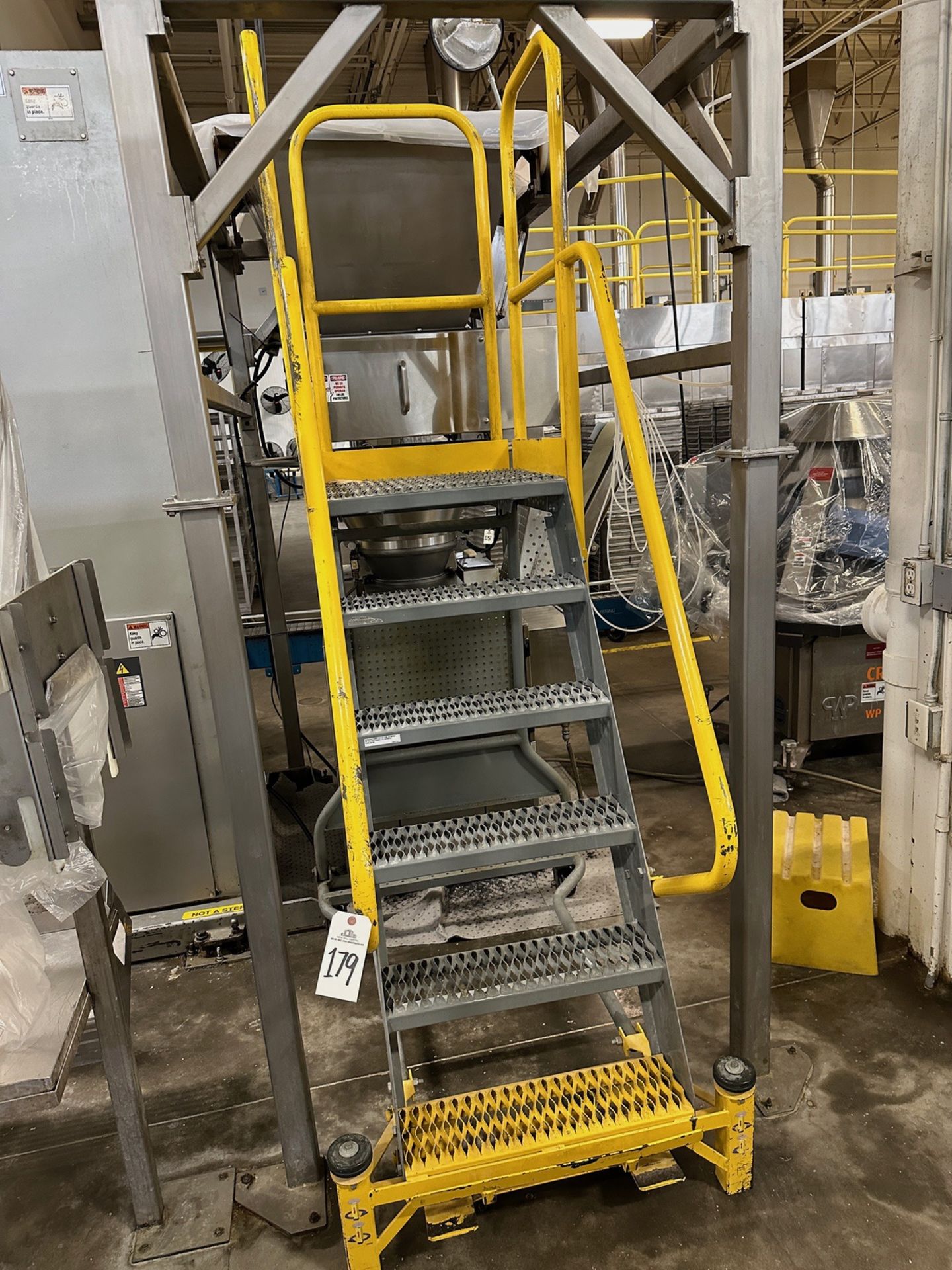 Cotterman Workmaster Rolling Staircase with 1000 LB Capacity | Rig Fee $75