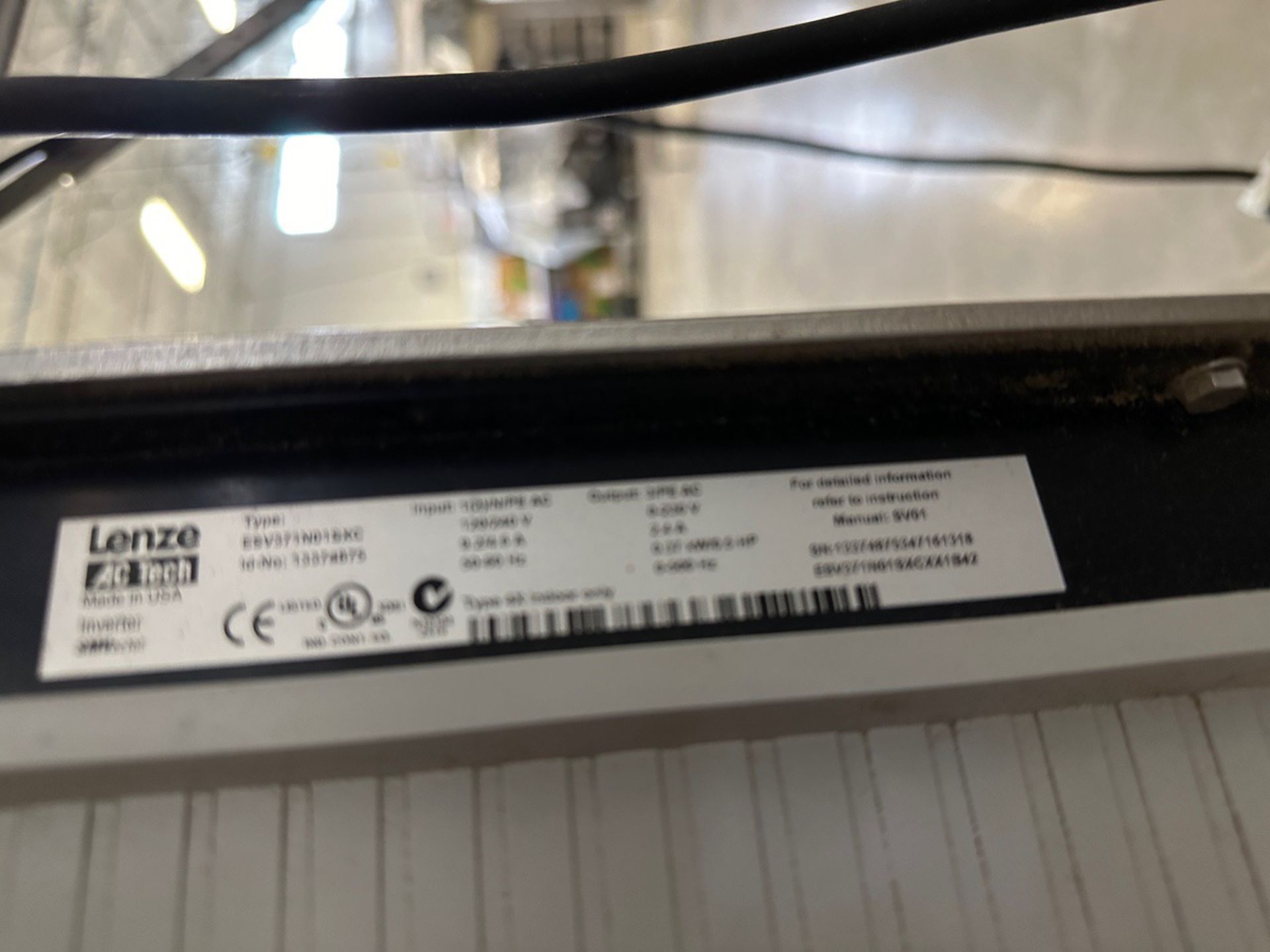 Belt Conveyor with Lenze VFD (Approx. 18" x 3') | Rig Fee $50 - Image 4 of 4