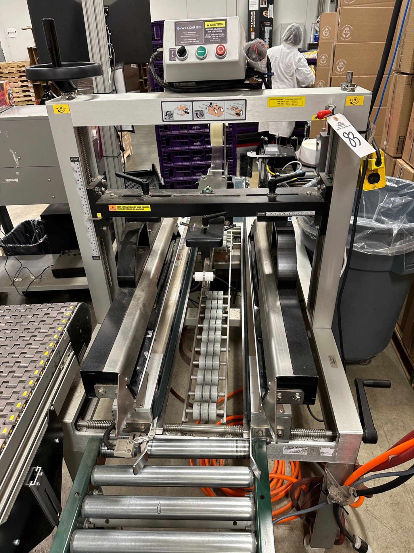 Wexxar Bel 252 Case Sealer - S/N 20024 | Rig Fee $300 - Image 2 of 4