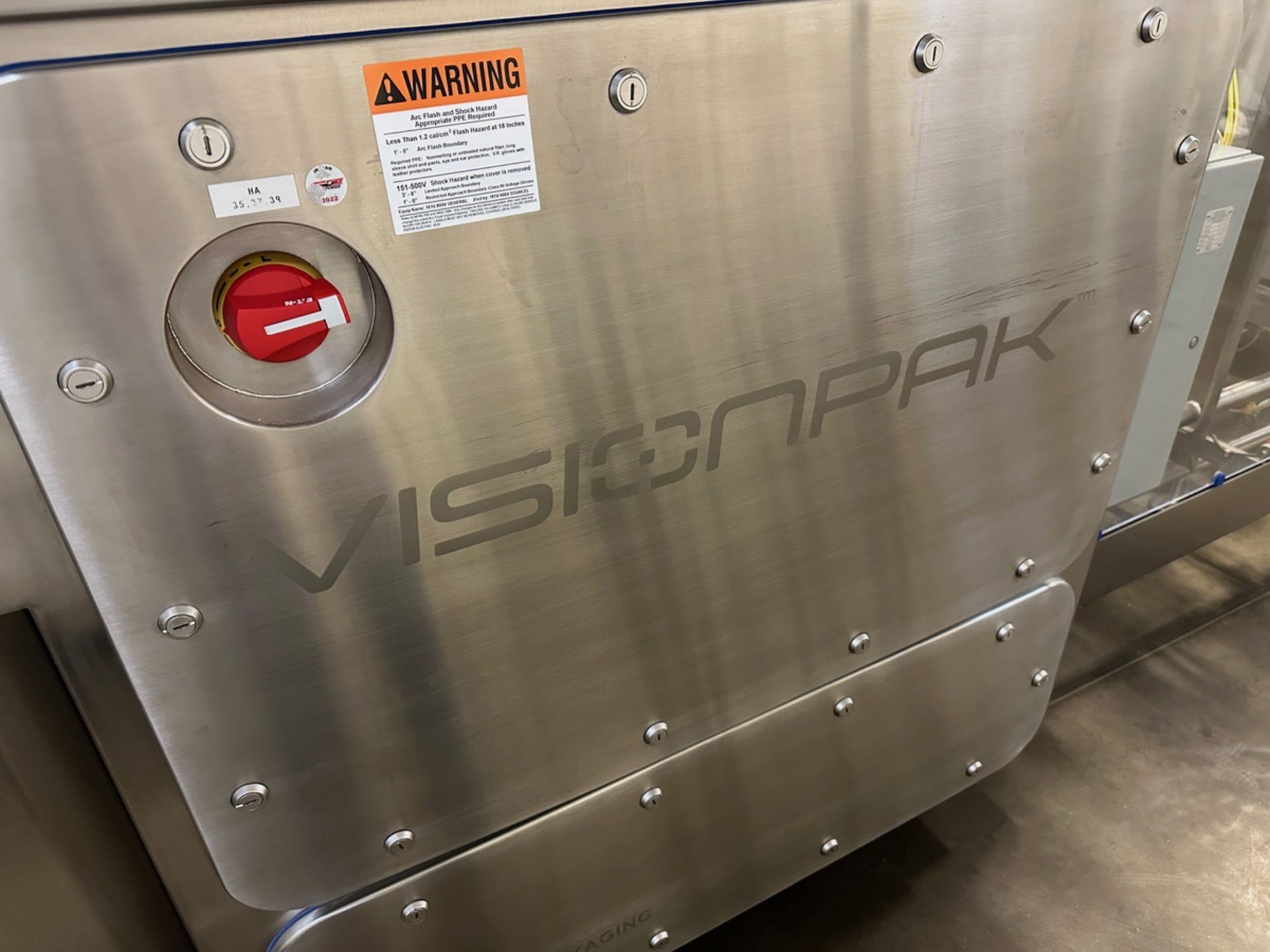 VisionPak VP 125 Film Wrapping Machine with Sealstrip Winders - Image 10 of 21