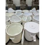 Lot of (8) 55 Gallon Drums on Dollies | Rig Fee $50