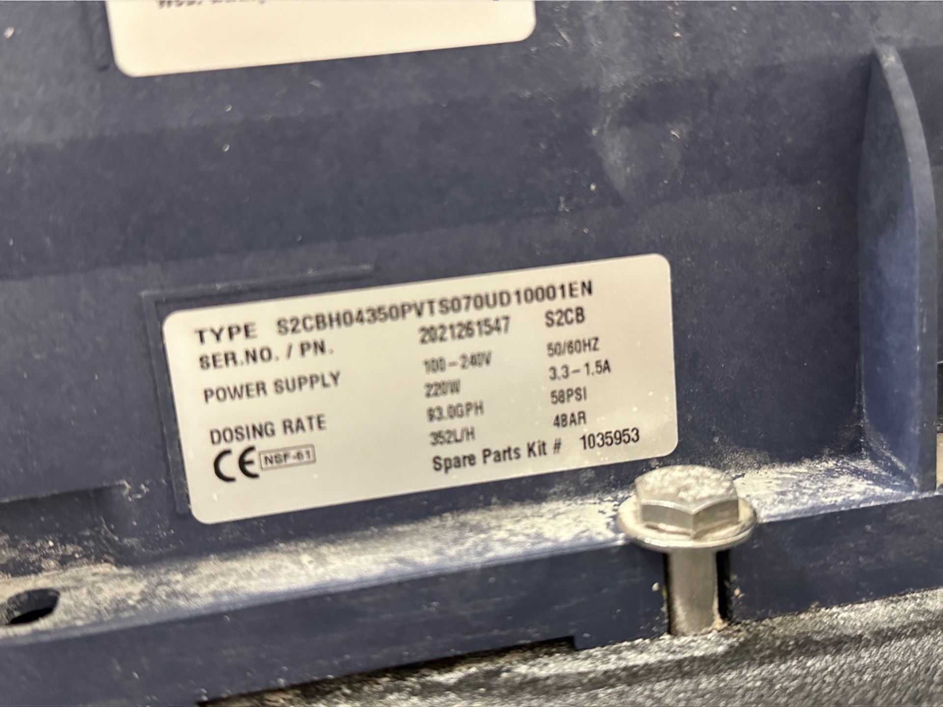 ProMinent Sigma Doser - Model S2CBH04350PVTS070UD10001EN, S/N 2021261547 | Rig Fee $75 - Image 2 of 3