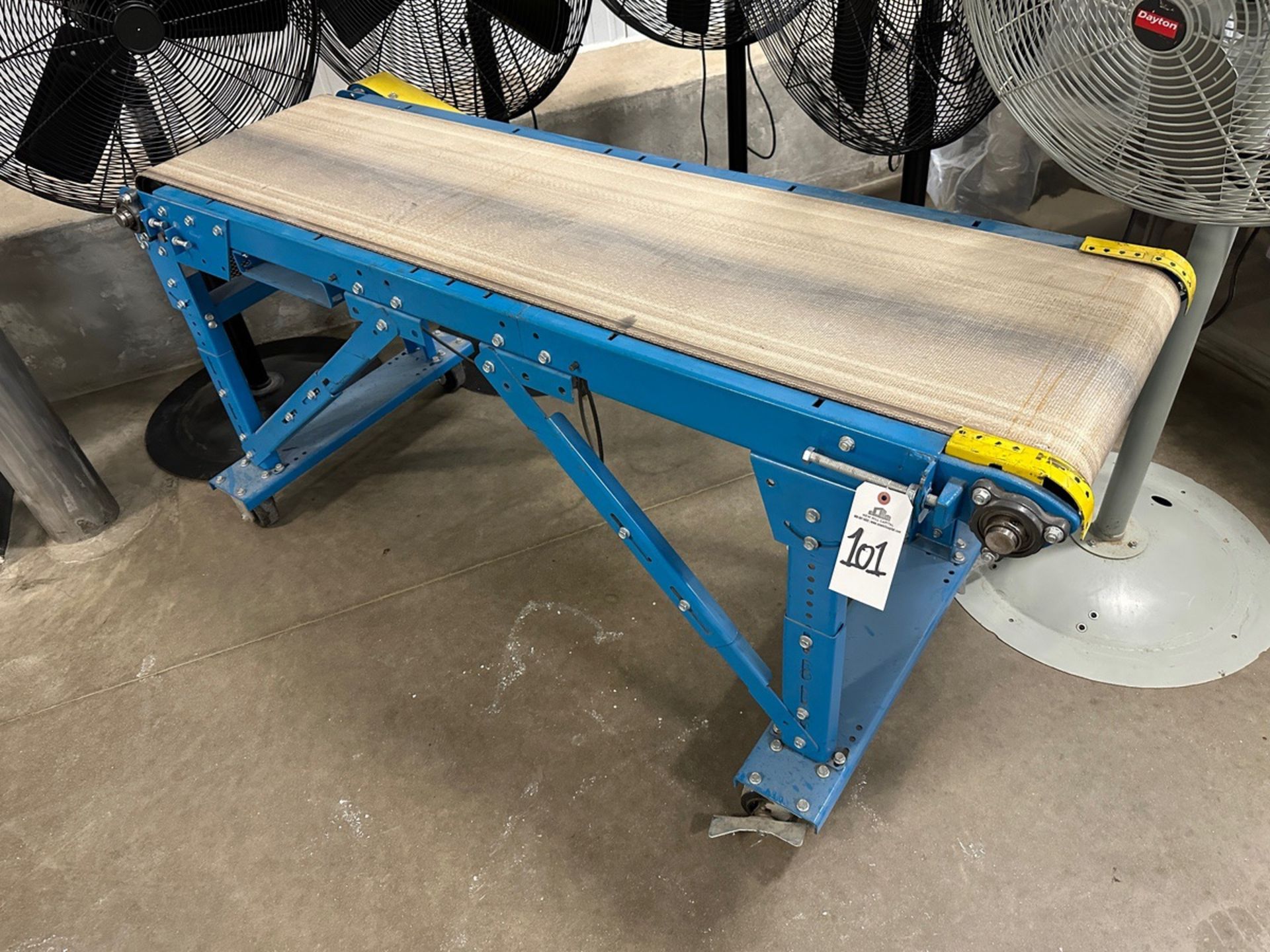 Belt Conveyor with Baldor VFD (Approx. 18" x 6')