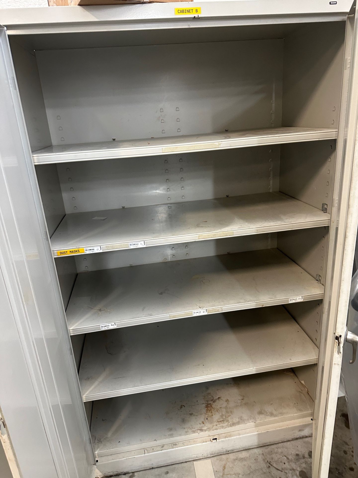 Lot of (2) 2-Door Storage Cabinets with Contents | Rig Fee $150 - Image 2 of 3