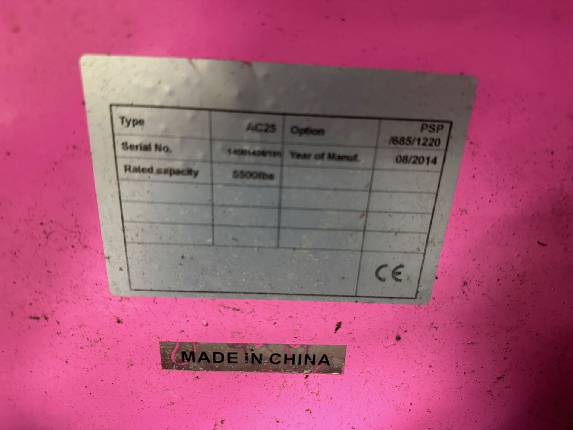 5500 LB Capacity Pallet Truck - Image 2 of 2