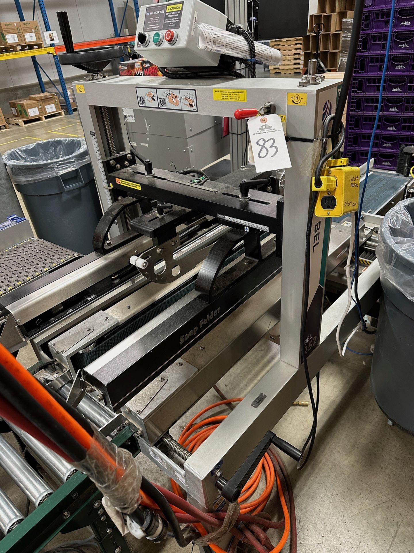 Wexxar Bel 252 Case Sealer - S/N 20024 | Rig Fee $300