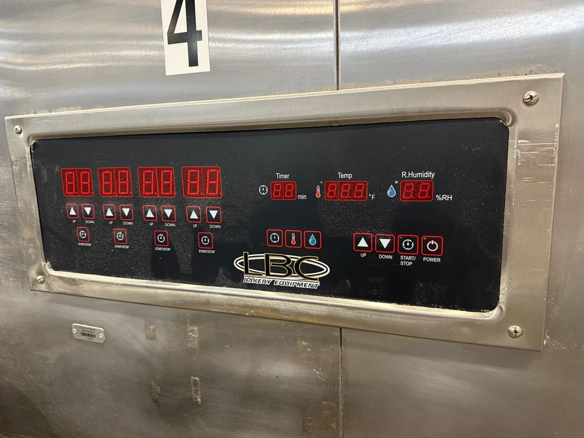 LBC Model LRP3 Proofer Oven - S/N S 69020 (Approx. 7'6" x 18') | Rig Fee $3500 - Image 2 of 6
