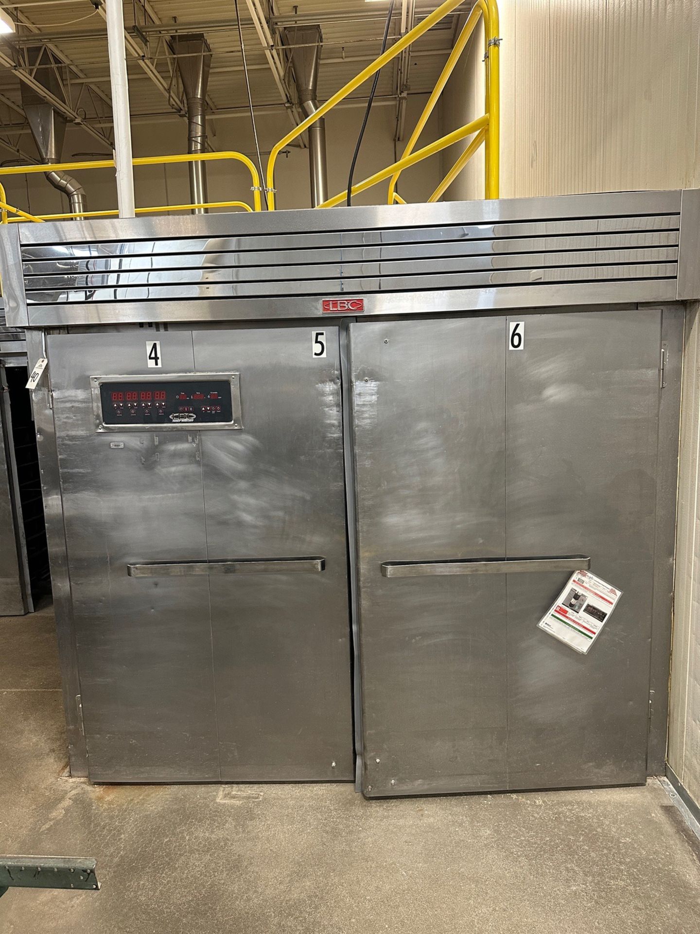 LBC Model LRP3 Proofer Oven - S/N S 69020 (Approx. 7'6" x 18') | Rig Fee $3500