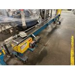 New London Engineering Stainless Steel Belt Conveyor with Lenze VFD (Approx. 7.5" x | Rig Fee $200