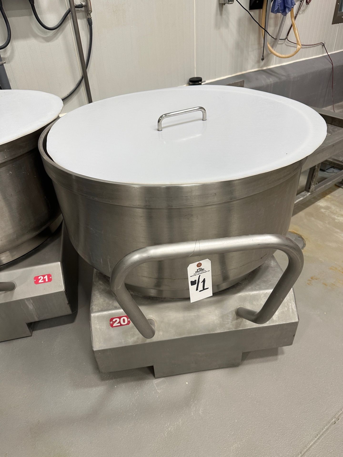 2013 Gemini Model ME 250 - 550 LB Capacity - Removable Bowl Mixer - S/N 13385 - Comes with 2 SS - Image 6 of 7