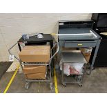 Lot of Workstation and Utility Carts