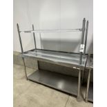 Lot of (2) Stainless Steel Tables (Approx. 30" x 6') | Rig Fee $100