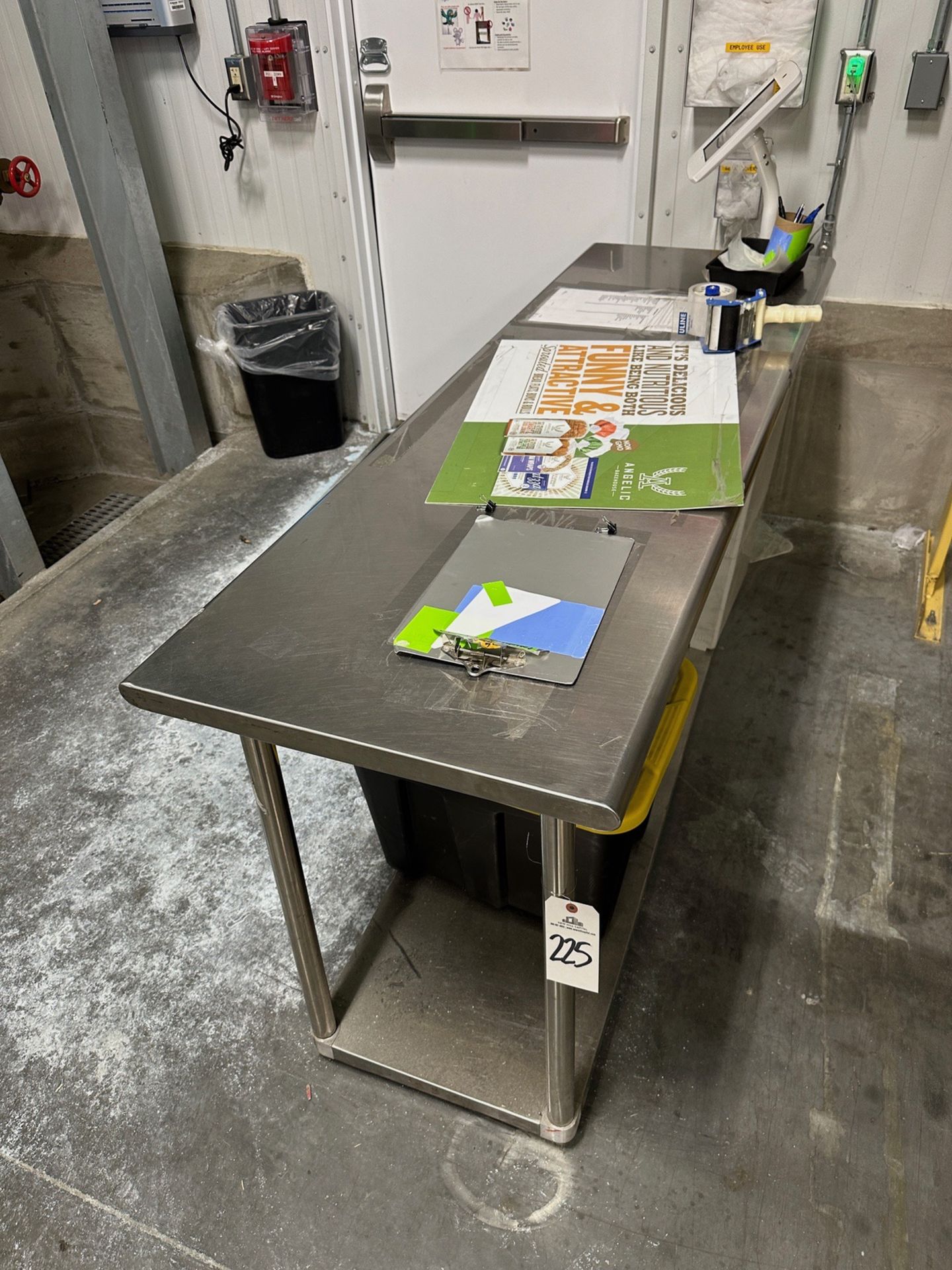 Stainless Steel Table (Approx. 2' x 6') | Rig Fee $50