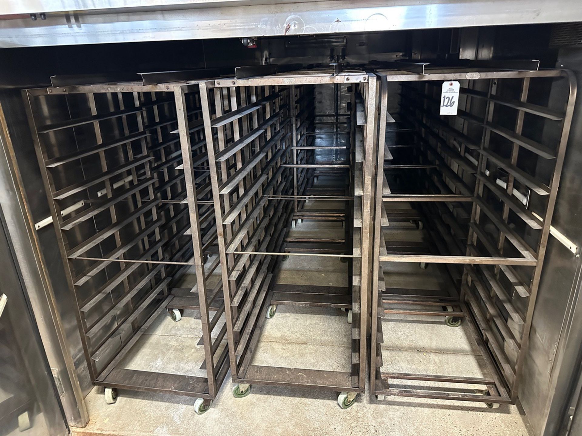 Lot of (10) Oven Racks (Approx. 29" x 3' x 68" O.H.)