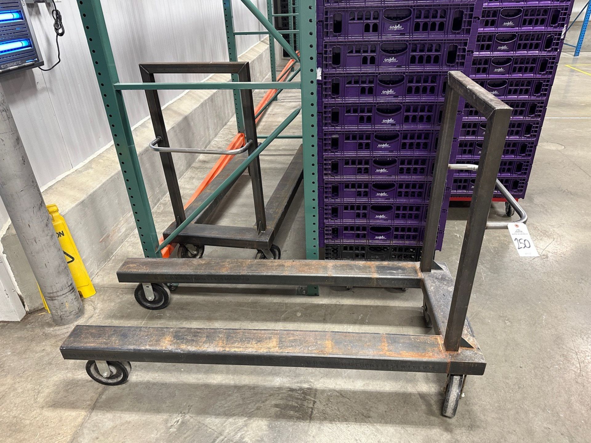 Lot of (2) Heavy Duty Pan Carts (Approx. 28" x 69") | Rig Fee $50