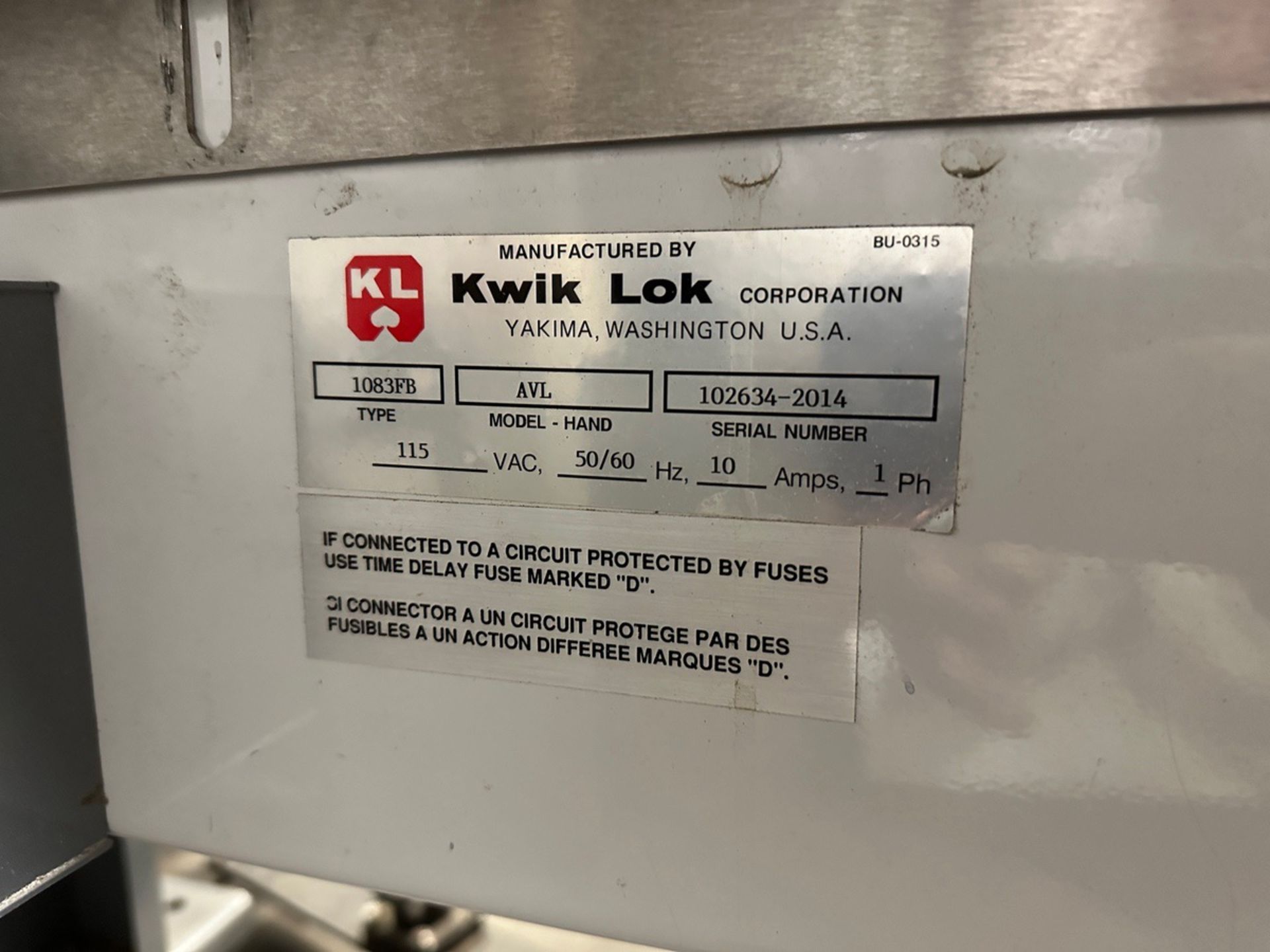 Kwik Lok Model 872 XLS Bag Closer - Image 5 of 7