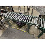 Lot of (3) Roller Conveyor Sections (Approx. 16" x 10', 16" x 5' and 16" x 10') | Rig Fee $200