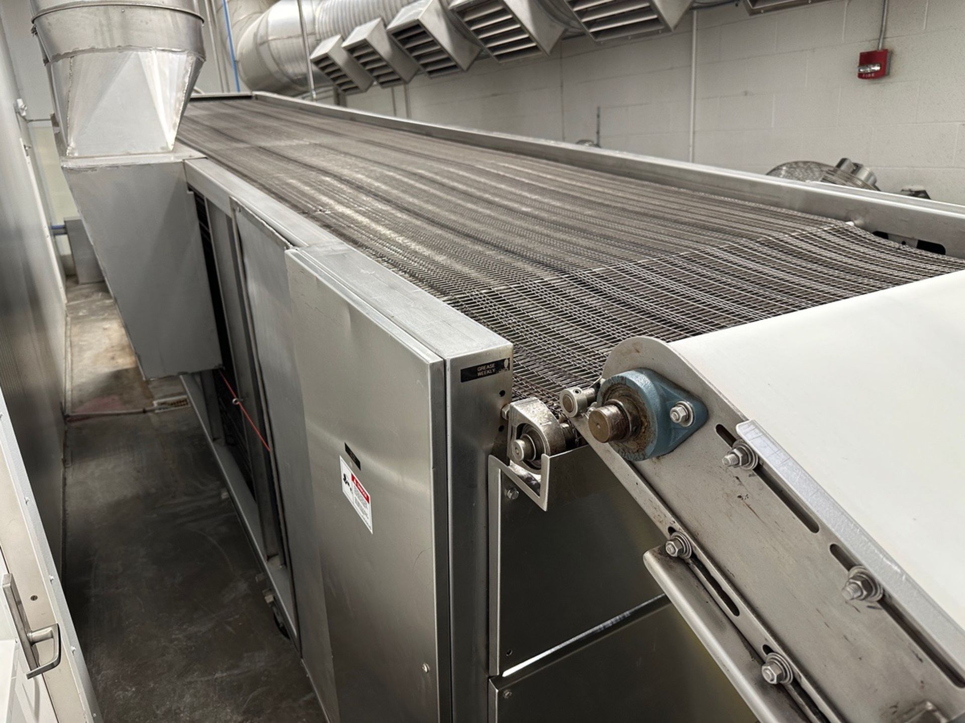 2019 AM Manufacturing Chain Belt Cooling Conveyor (Approx. 48" x 22') - Image 3 of 7