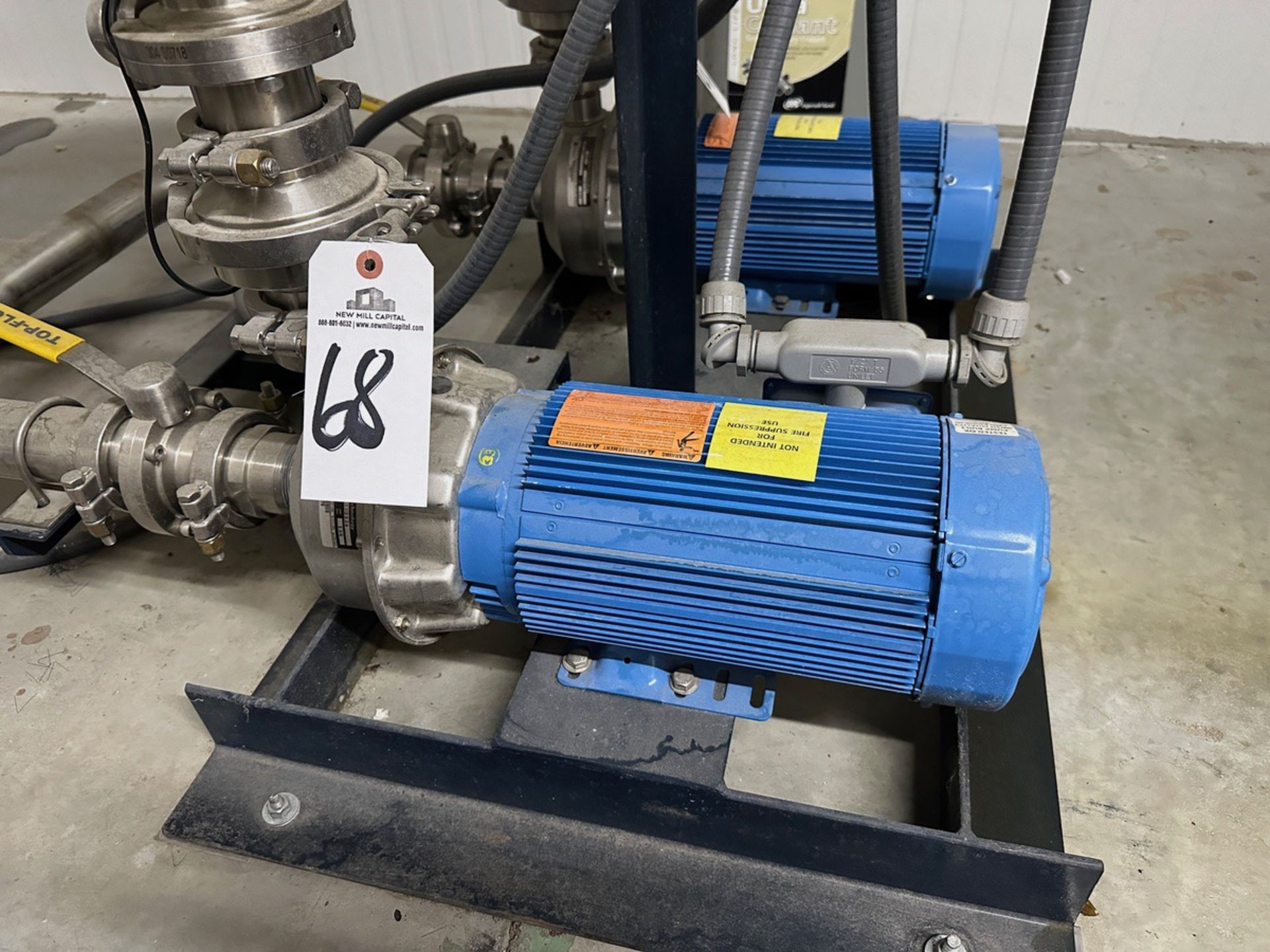 WEG 5 HP Motor with Goulds 1 1/2 X 2-6 Pump | Rig Fee $150