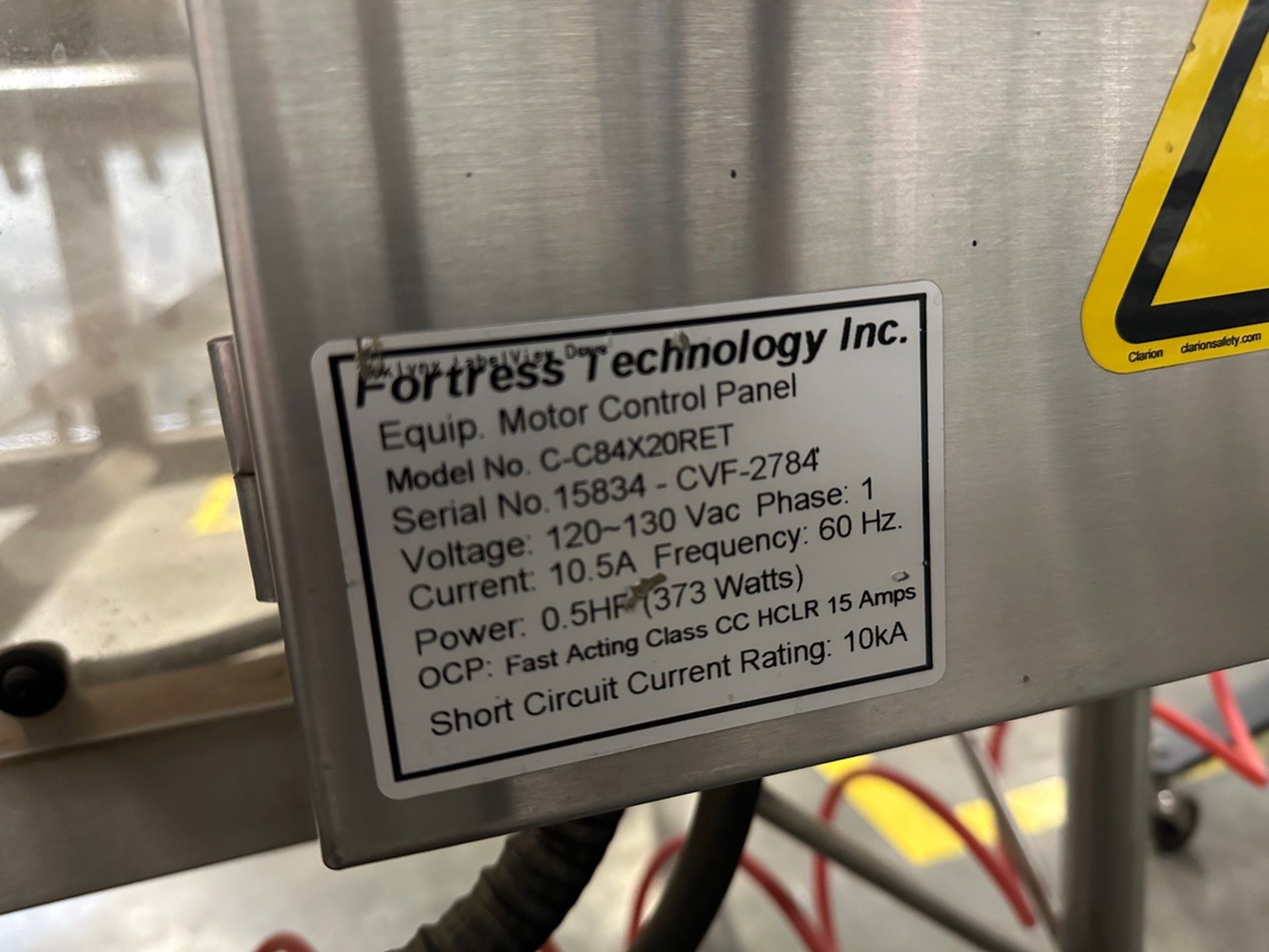 Fortress Stealth Model C-C84X20RET Metal Detector - S/N 15834 - CVF-2784 (Approx. 2 | Rig Fee $300 - Image 6 of 7