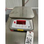 Ohaus 6 LB Capacity Model V41XWE3T Digital Scale - S/N 8343284818 | Rig Fee $25