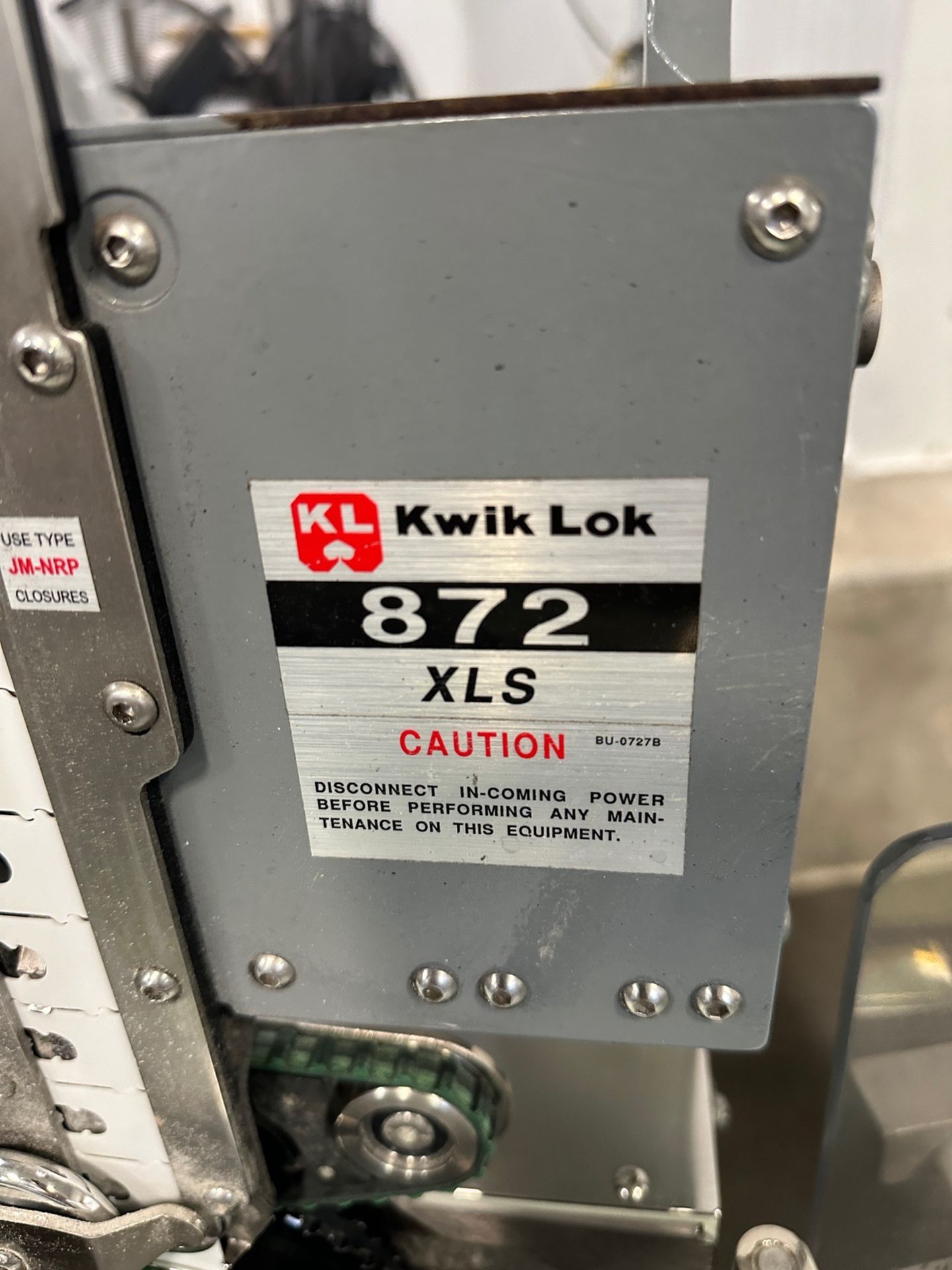 Kwik Lok Model 872 XLS Bag Closer | Rig Fee $250 - Image 3 of 7