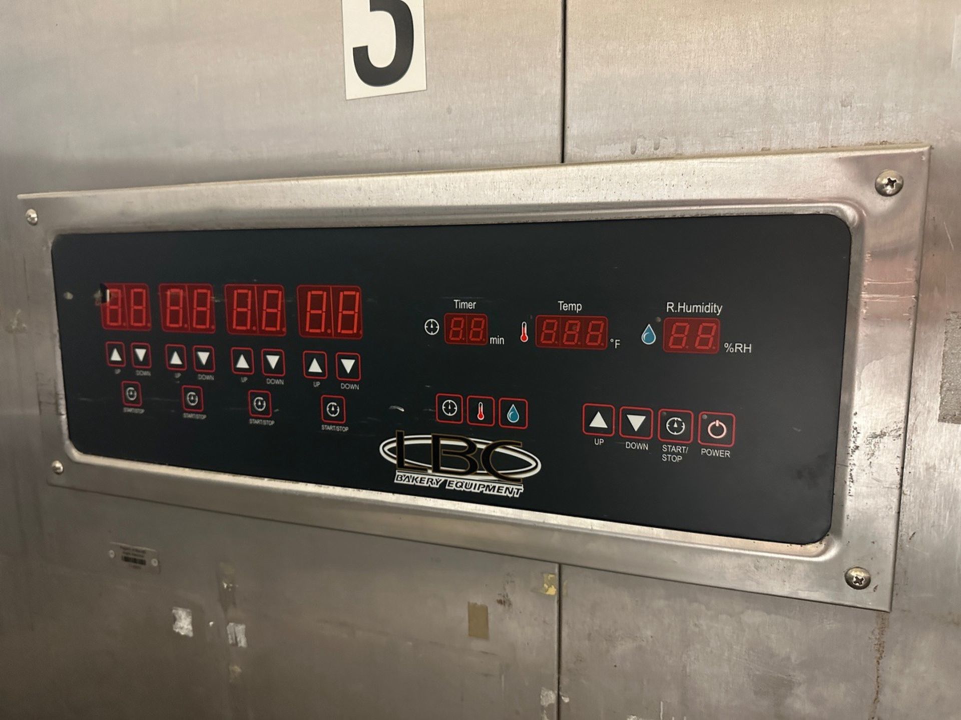 LBC Model LRP-3P Proofer Oven - S/N S 67421 (Approx. 7'6" x 10') | Rig Fee $2500 - Image 2 of 6