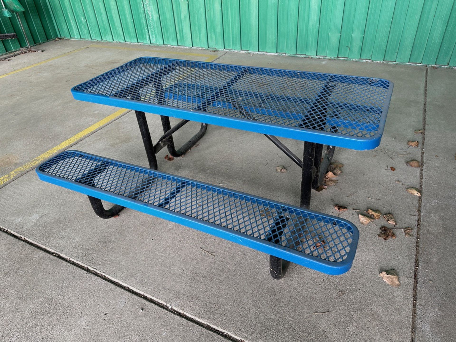 Lot of (2) Heavy Duty Picnic Tables | Rig Fee $50 - Image 2 of 2