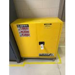 Justrite Flammable Liquid Storage Cabinet with 40 Gallon Capacity