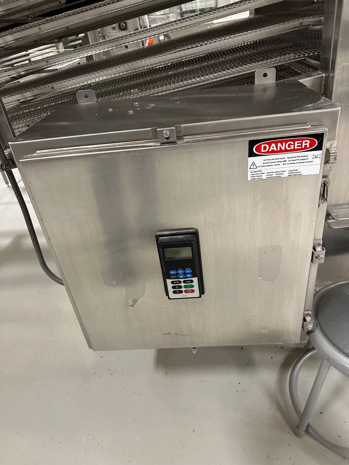 Stainless Steel Cooling Conveyor with 3' Belt Width | Rig Fee $1250 - Image 5 of 5