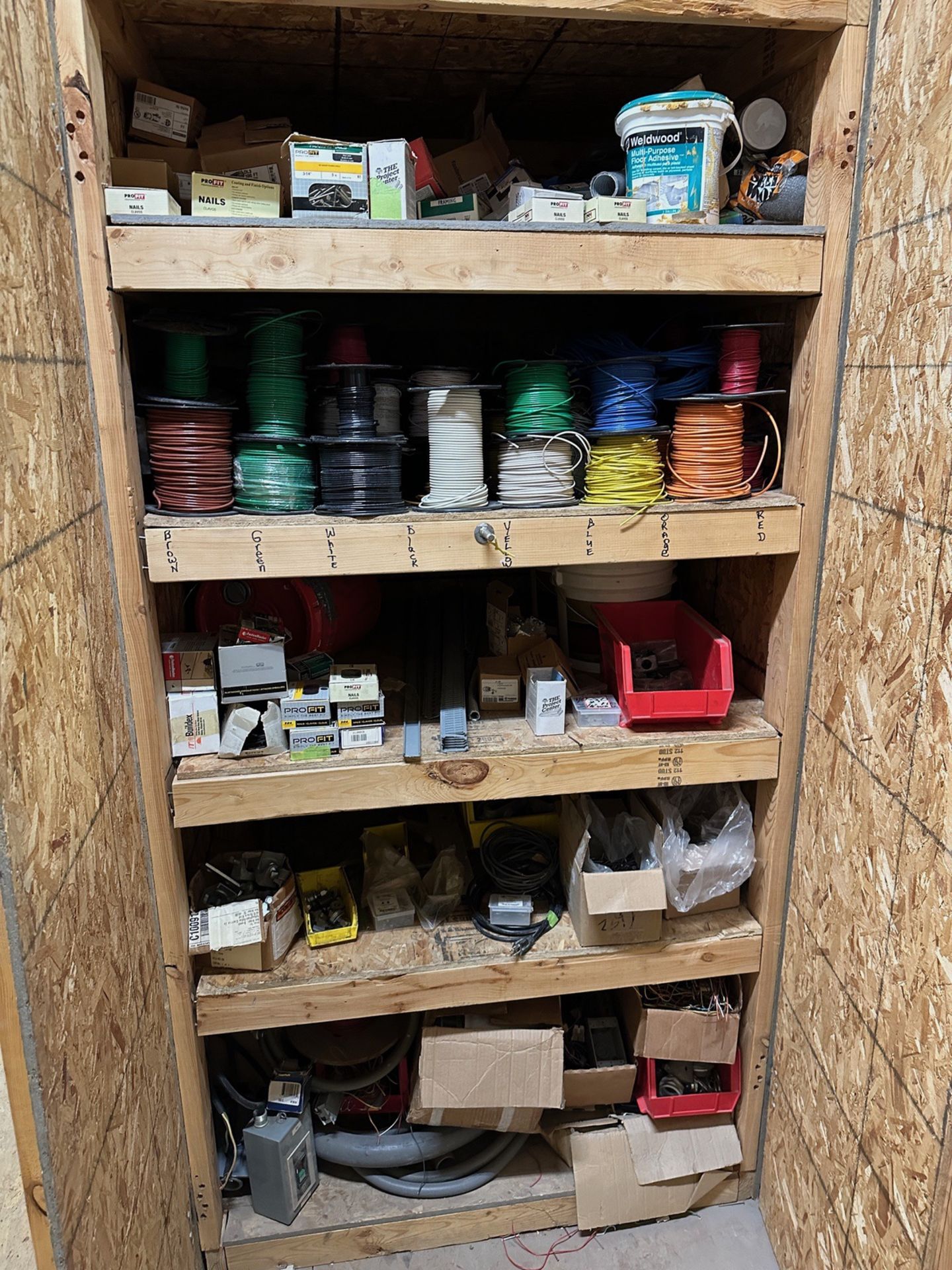 Lot of Electrical Supplies | Rig Fee $100