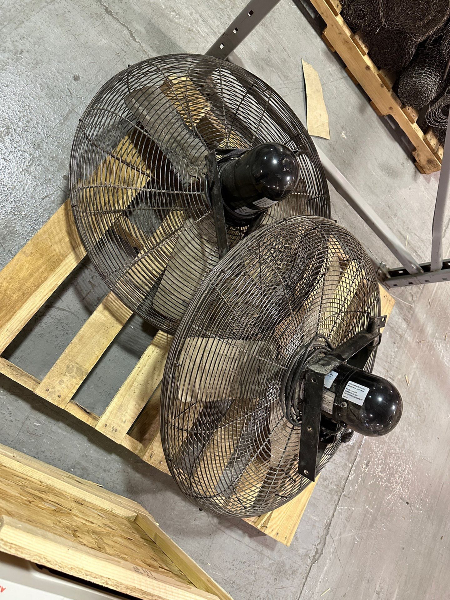 Lot of (2) Pallets of Fans | Rig Fee $35 - Image 2 of 2