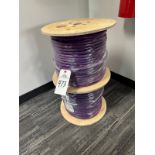 Lot of (2) 500 FT Spools of Signal Wire | Rig Fee $35