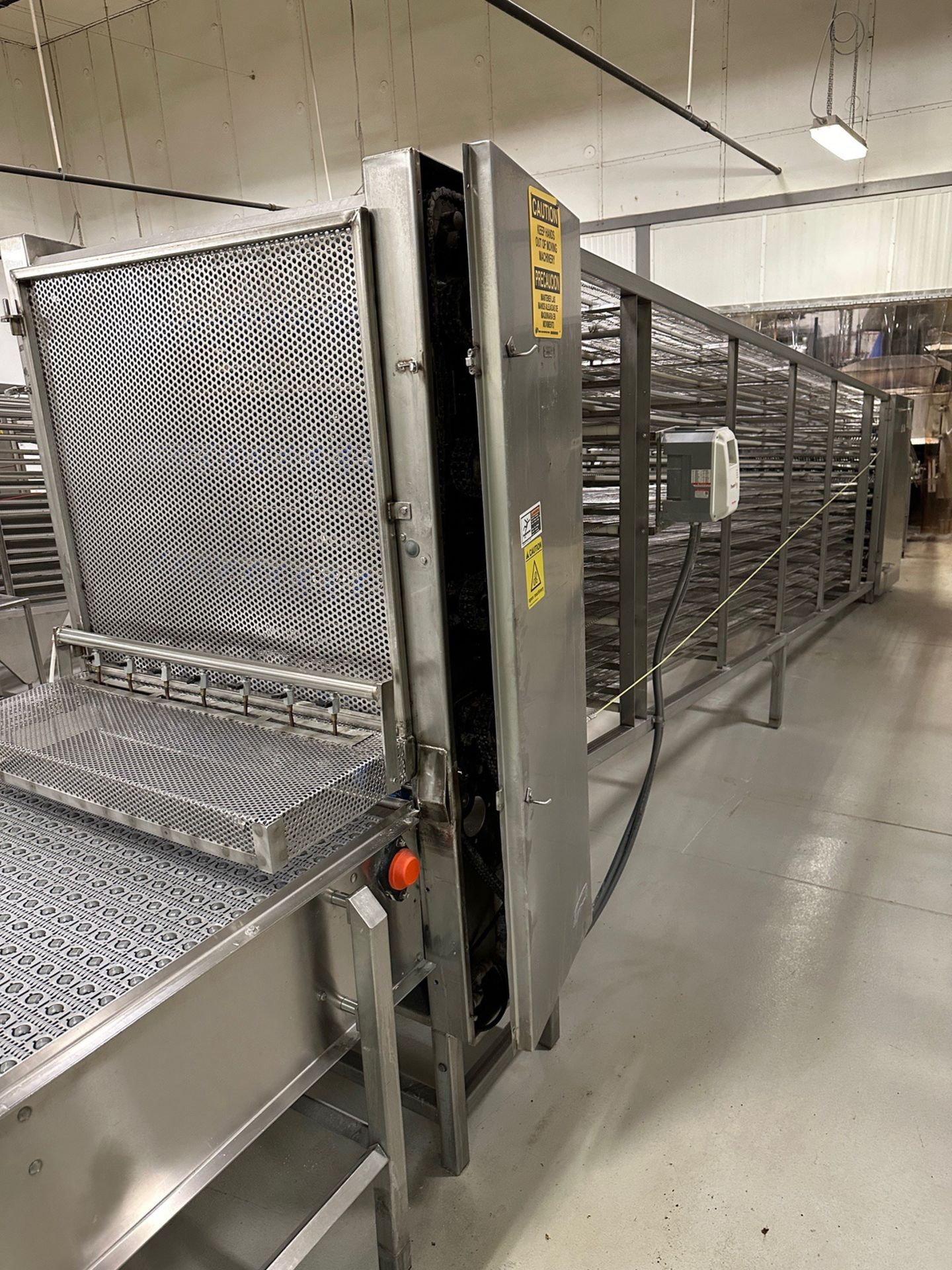 Stainless Steel Cooling Conveyor with 3' Belt Width and Allen-Bradley PowerFlex 40 | Rig Fee $1800 - Image 4 of 4